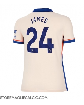 Chelsea Reece James #24 Maglia Gara Trasferta Repliche 2024-25 Donna